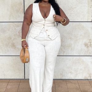 Tailleur Blanc